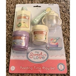 My Sweet Love Baby Doll Feeding Time Play Set (NWT)